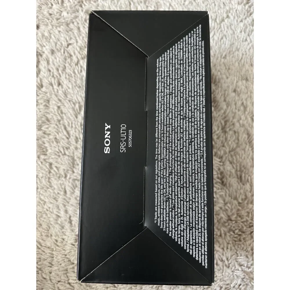 Sony ULT Field 1 Wireless Bluetooth Speaker SRS-ULT10/WC Off White Brand New